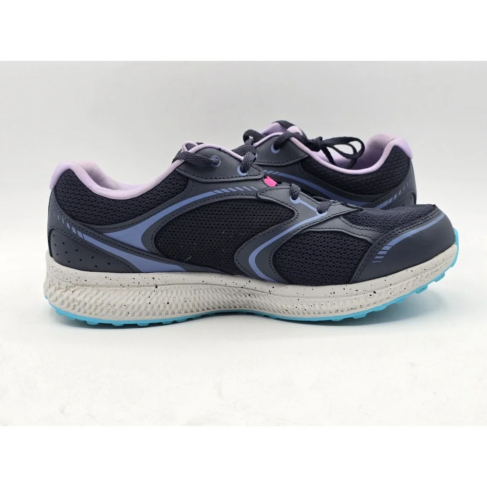 Skechers Go Run Consistent Vivid Horizon Running Shoes Sneakers Navy Womens 8.5W